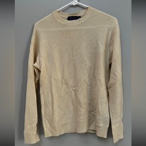 Ralph Lauren Purple Label Slim-Fit Ivory Sweater in XS